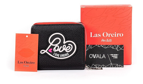 Imagen 4 de 7 de Billetera Las Oreiro Mujer Cuero Sintetico Original Dama