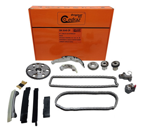 Kit Corrente Distribuicao Completo Nissan Frontier 2.5 Se