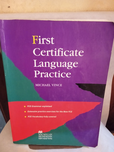 First Certificate Language Practice.