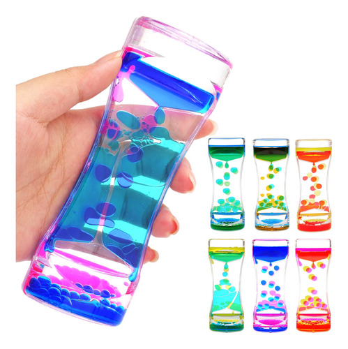 Liquid Motion Bubbler - Paquete De 6 Juguetes Sensoriales Co