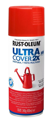 Pintura Tinta Aerosol Ultra Cover X2 340g Rust Oleum Colores