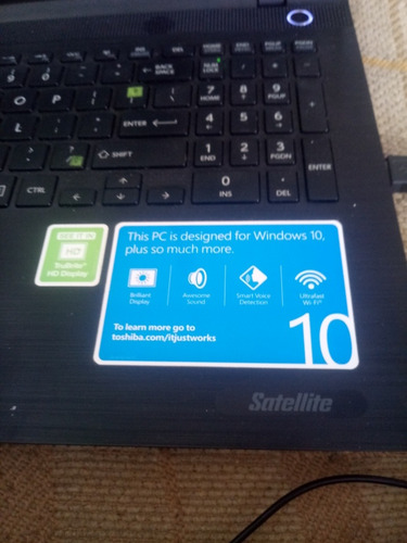 Notebook Toshiba Satellite .(1tb.intel Core I5. Ran 8gb