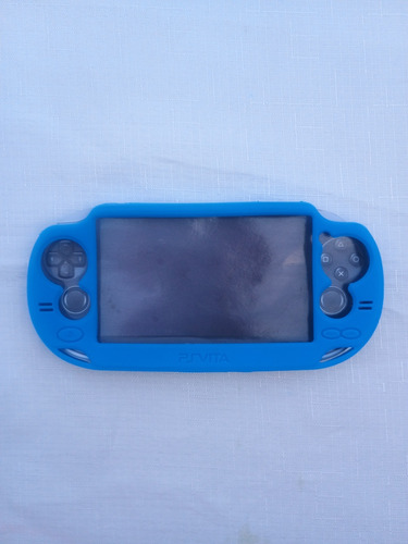 Para Silicona Protectora Psvita Fat 1000 Color Azul