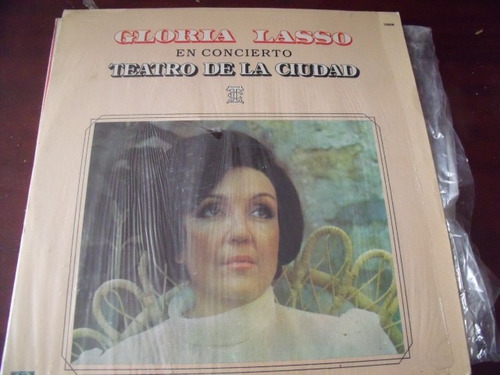 Lp Gloria Lasso En Concierto Teatro De La Ciudad,
