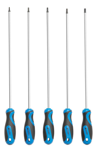 Juego De Destornilladores Torx Extralargos De 5 Piezas, S2,