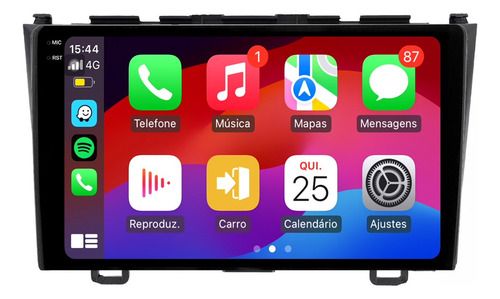 Central Multimidia Crv 05/11 9p Carplay 4gb 64gb Android 14