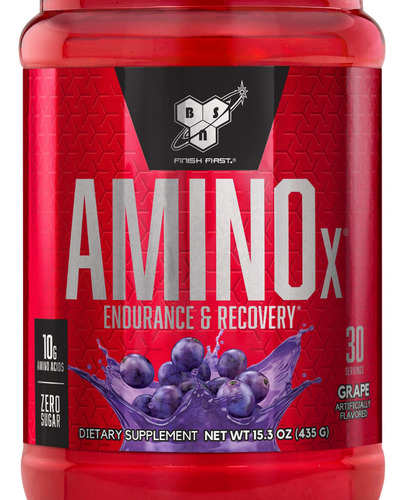 Bsn Amino X Proteína Suplemento En Polvo Grape X 435gr 3c
