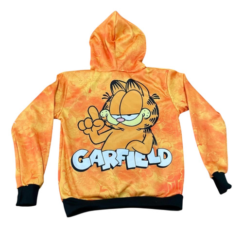 Buzo Tipo Canguro Animado Infantil - Frizado
