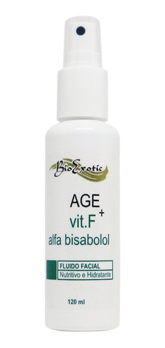 Fluido Facial Com Age+vit F+alfa Bisabolol 120ml Bioexotic