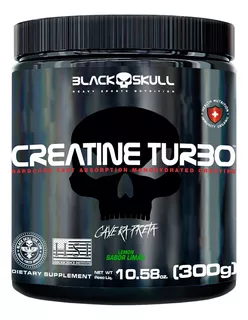 Creatina | 300g | Black Skull Caveira Preta