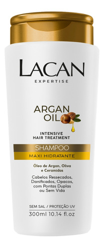 Lacan Maxi Hidratante Argan Oil Shampoo 300ml