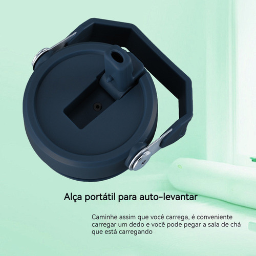 Taza Caliente De Acero Inoxidable De 600 Ml Para Deportes Al