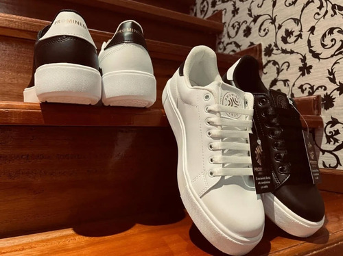 Imagen 8 de 10 de Zapatillas Prominent Hombre Urbanas Assam White 0010