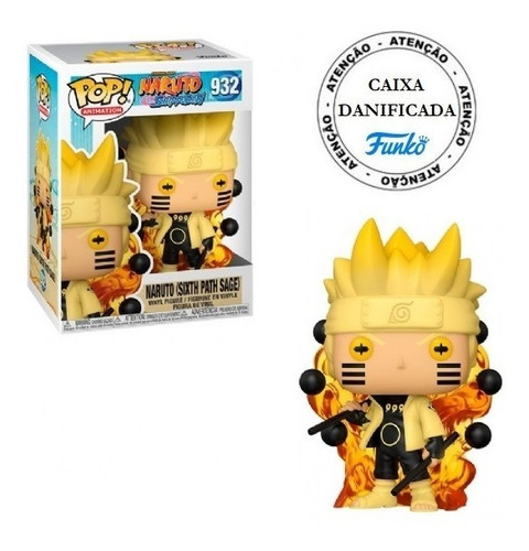Boneco Pop Funko Naruto Sixth Path Sage #932