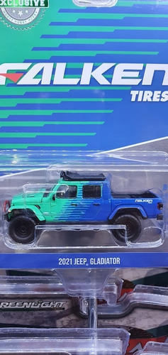 2021 Jeep Gladiator Falken Tires Greenlight 1/64