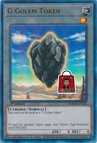 G Golem Token - Ultra Rare - Miltienda - Yugioh