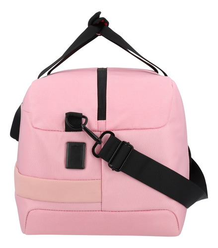 Bolso Deportivo Gym Bag Deprotes Metro Duffle Color Rosa Lisa