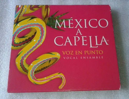 Mexico A Capella Voz En Punto Vocal Ensamble Cd Doble Caja 