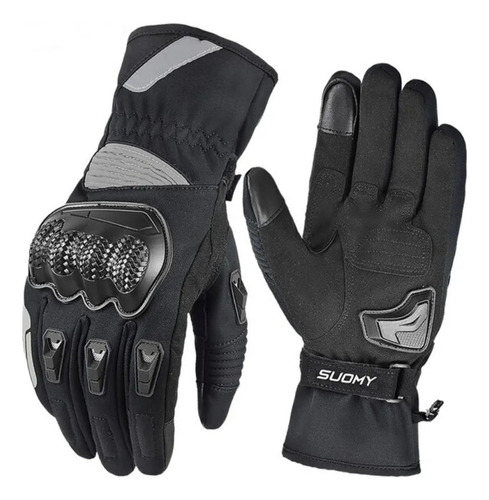 Guantes Impermeables Suomy Con Proteccion En La Palma.