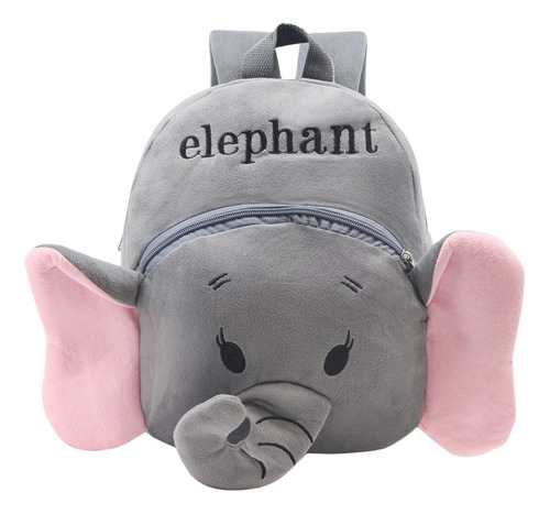 Mochila Infantil Animalitos Zoo Peluche Jardin Nena Nene