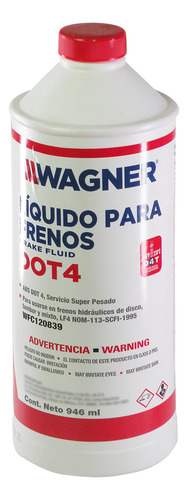 Líquido De Frenos Para Servicio Pesado Wagner Dot 4 946ml