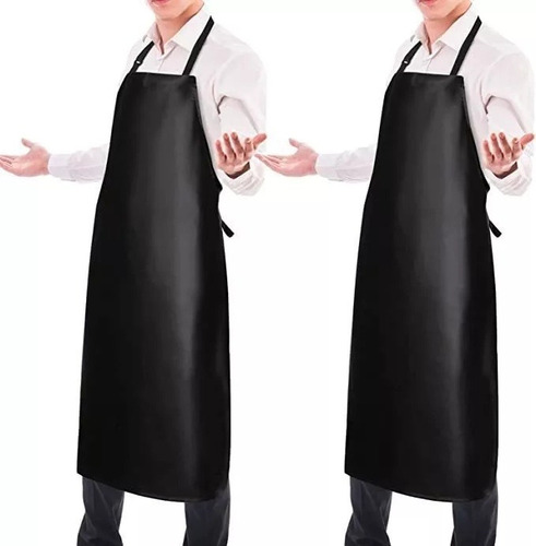 Set 2 Rubber And Vinyl Aprons 40 Work Aprons
