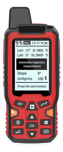 A Medidor Land Tracker Gps Terrestres Medir Área Distancia