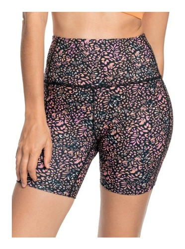 Calza Biker Deportiva Fitness Mujer Roxy Heart In To It