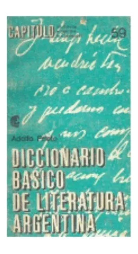 Diccionario Básico De Literatura Argentina
