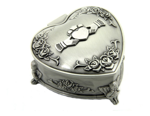 Joyeros Claddagh Celtic  En Forma De Corazón De Peltre  Fr2j