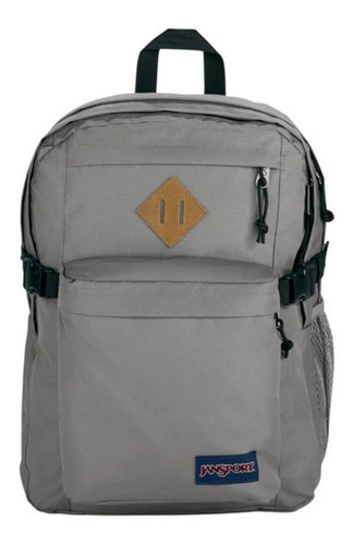 Jansport Mochila Main Campus Graphite Grey 32l Js0a4qul7h6 Color Gris Diseño de la tela Liso