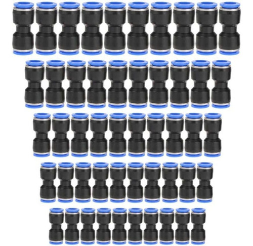 50 Conectores Neumaticos Rectos 5/32 1/4 5/16 3/8 1/2 PuLG