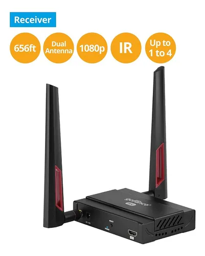 Extensor Inalámbrico Hdmi Gofanco, Unidad Receptora, 5ghz