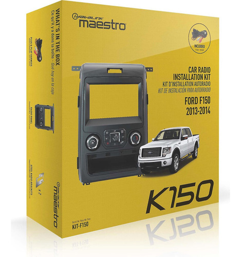 Kit Idatalink Maestro Para Autoestéreo Ford F150 Kit-f150