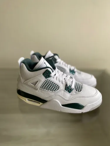 Green air jordan 4 hot sale