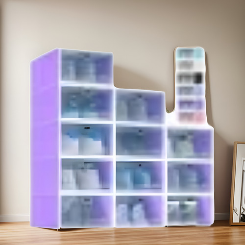 20 Pzs Zapatera Caja Apilable Plegable Organizador Multiusos