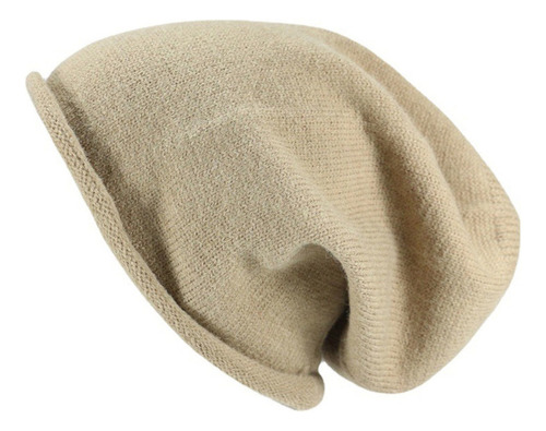 Gorro De Punto Cálido Para Hombre Y Mujer, De Punto Liso, Ca