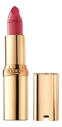 Labial En Barra L'oréal Paris Colour Riche Lipstick Acabado Satinado Color 766 Plum Explosion