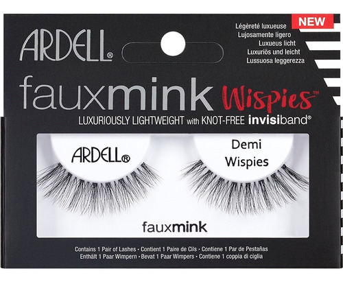 Ardell Pestañas De Tira Faux Mink Demi Wispies