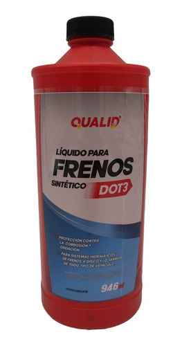 Liga De Frenos Qualid Dot 3 946ml