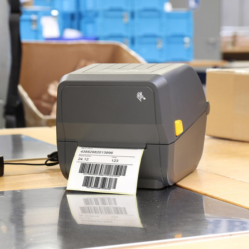 Impressora De Etiquetas De Código De Barras Zebra Zd220/zd22