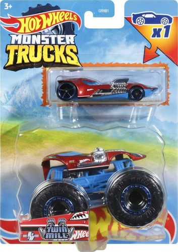 Hot Wheels Monster Trucks Duos Twin Mill (entrega Inmediata)