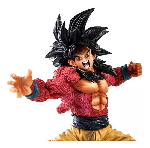 Action Figure Anime Dragon Ball Goku Figura Super Saiyan Clássico Desenho  Periférico De Mão - Escorrega o Preço