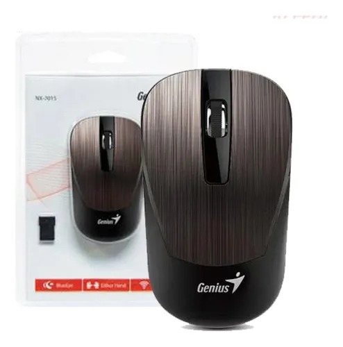 Mouse Inalambrico Genius Nx-7015 2.4ghz Color Chocolate
