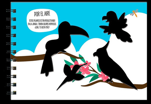 Imagen 3 de 3 de En La Jungla, Mi Libro De Stencil Didactico Infantil - V&r