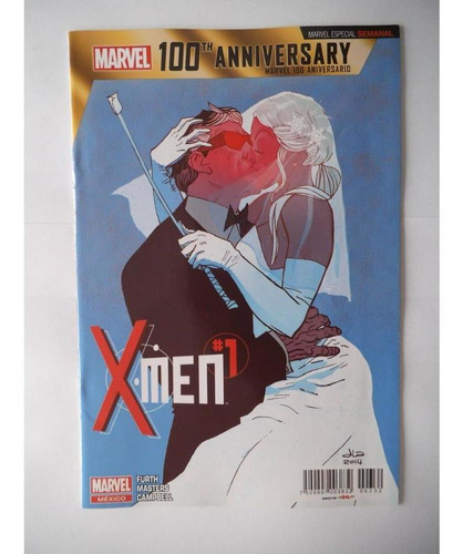 X-men 01 Marvel 100 Aniversario Televisa