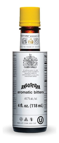 Salsa Angostura Aromatic Sin Gluten En Frasco 118 ml