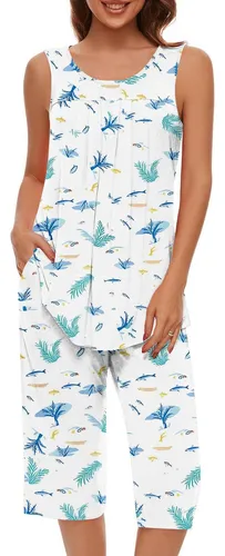 comprar Lehoziheq Conjunto Pijama Para Mujer 2 Pieza Manga Cuello V
