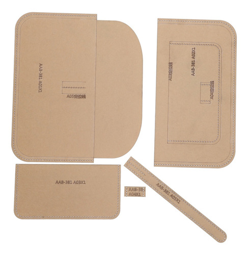 Plantilla De Cartera, Acrílico Transparente, Patrón De Bolso