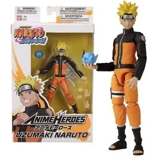 Figura D Acción Naruto Shippuden Anime Heroes Uzumaki Bandai